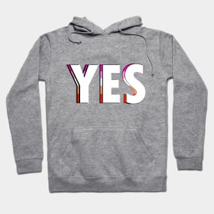 Lesbian Yes Hoodie